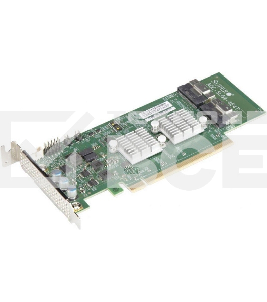 Контроллер Supermicro AOC-SLG4-4E4T, 4-Port Retimer, x16 PCIe Gen 4,RoHS