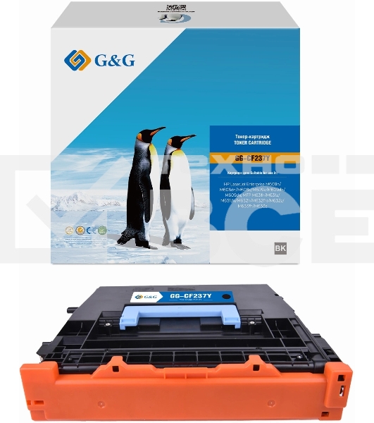 Картридж лазерный G&G GG-CF237Y (CF237Y) черный (41000 стр.) для HP LJ Ent M608n/M608dn/M608x/M609x/M609dh/M609dn/MFP M631h/M631z/M631dn/M632h/M632fht/M632z/M633fh/M633z