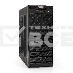 Компьютерный корпус Miditower ExeGate XP-329S-UNS350 (ATX, БП UNS350 с вент. 12см, 2*USB, аудио, черный), фото5