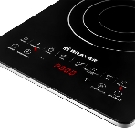 Плита настольная электрическая BRAYER BR2800 черный, 2.2 кВт, индукция, конфорки - 1, стеклокерамика, сенсор, фото9