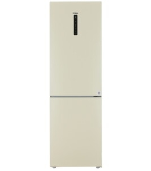 Холодильник Haier C2F636CCRGU1 бежевый, двухкамерный, 256/108л, морозилка снизу, No Frost