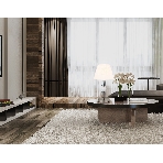 Светильник Ambrella light LH75262 SN/FR сатин никель/белый матовый E14 max 40W D260*470, фото 1