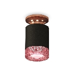 Светильник Ambrella Light XS6302182 SBK/PPG/PI черный песок/золото розовое полированное/розовый MR16 GU5.3, фото4