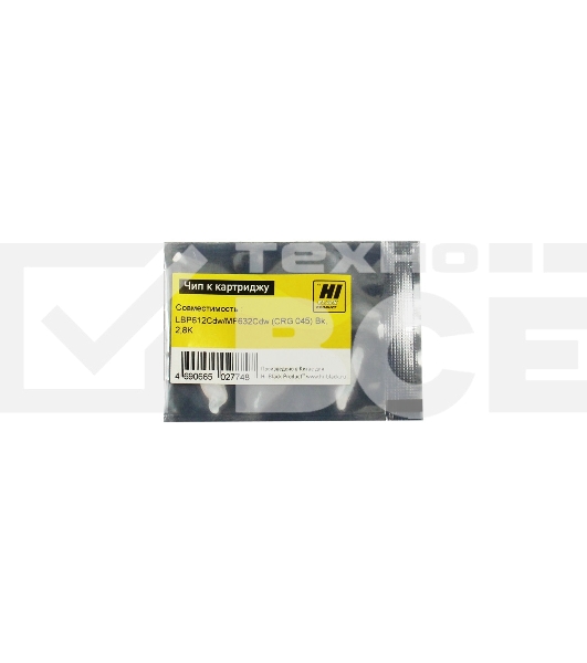 Чип Hi-Black к картриджу Canon Color imageCLASS /LBP612Cdw/MF632Cdw (CRG 045) Bk, 2,8K