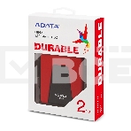 Внешний жесткий диск AData USB 3.1 2Tb AHD650-2TU31-CRD HD650 DashDrive Durable 2.5
