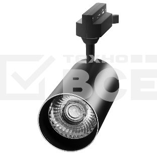 Светильник трековый PTR 1725 25Вт 4000К 24град. BL черн. IP40 Jazzway 5026124
