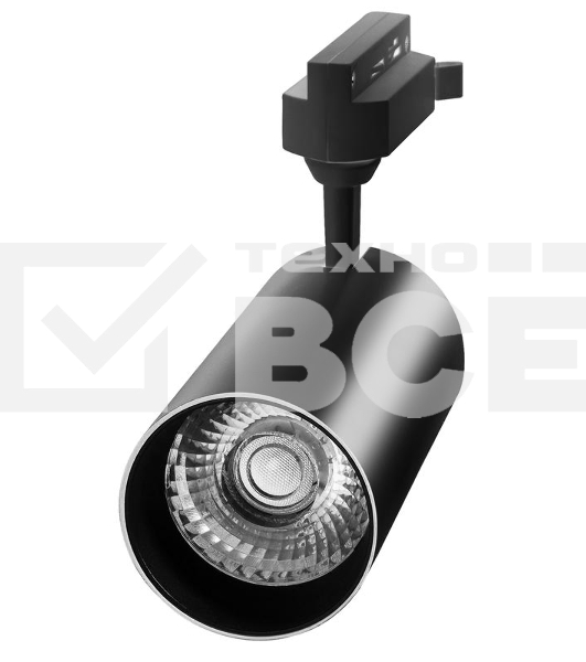 Светильник трековый PTR 1725 25Вт 4000К 24град. BL черн. IP40 Jazzway 5026124