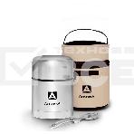 Термос Арктика, 301-500А, супер широкое горло, 0,5 л, для супа и еды в чехле, холод/тепло 12 ч, фото2