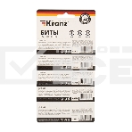 Бита PH 2x50 мм для шуруповерта сталь S2 5 шт. (лента) Kranz, фото4