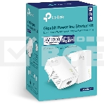Сетевой адаптер TP-Link AV1000 Gigabit Powerline Starter KitSPEED: 1000 Mbps PowerlineSPEC: Broadcom CPU, HomePlug AV2, 1+1 Gigabit PortFEATURE: Plug and Play, tpPLC Utility, Pair for More SecurityKIT: 2× TL-PA7017', фото5
