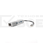 Кабель-концентратор USB 3.1 Type-Cm --> RJ-45+3port USB3.0(f) Aluminum Shell VCOM <DH311A>, фото9