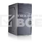 Компьютерный корпус с блоком питания 450Вт. Case Foxline FL-733, mATX, 2x5.25EXT, 2x3.5EXT, 5x3.5INT, 2xUSB2.0, HDA, w/o FAN, w/450W ATX PSU, w/1.2m EU pwr cord, фото 1