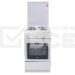 Плита электрическая De Luxe 506004.03Э (кр) белый, конфорок 4 шт, духовка 60 л, 50 см x 85 см x 60 см, фото2
