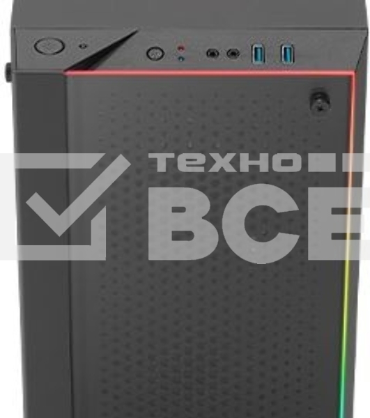 Компьютерный корпус Aerocool / Formula Skribble черный без БП ATX 2x120mm 2xUSB3.0 audio bott PSU