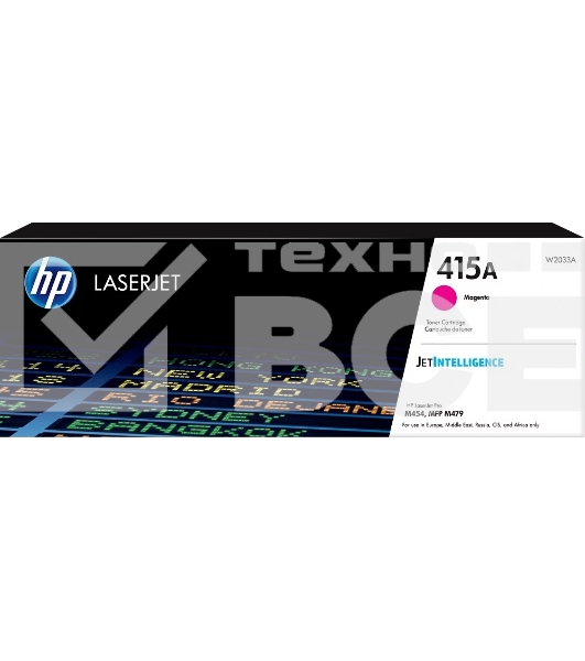 Картридж лазерный HP 415A W2033A пурпурный для HP HP LJ M454/MFP M479 (2100стр.)