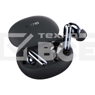 Беспроводные Bluetooth наушники Tecno TU01 серый/grey