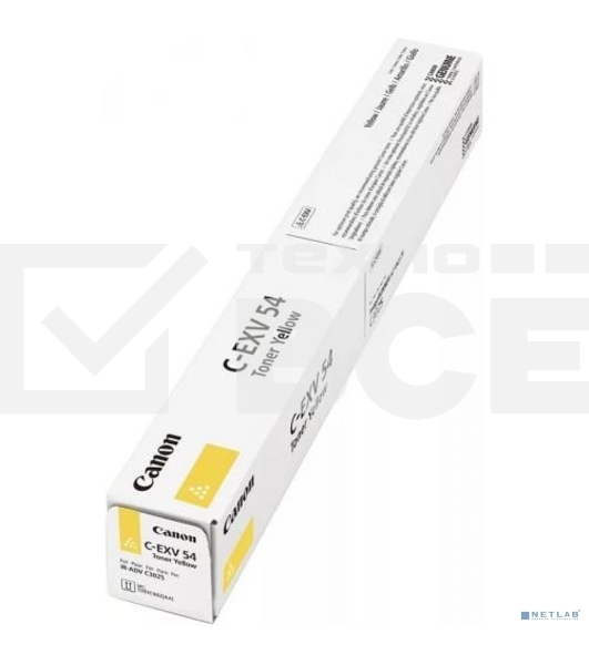 Картридж лазерный Canon C-EXV54Y (1397C002) желтый (8 500 стр.) для Canon imageRUNNER C3226i/C3025i/C3025/C3125i