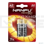 Батарейка щелочная AA Nanfu LR6 2B (2шт.), фото 1