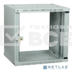 Шкаф LINEA WE 9U 600x600мм дверь стекло серый ITK, фото3