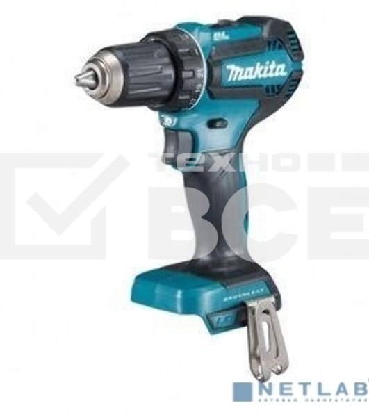 Дрель-шуруповерт Makita DDF485Z Аккумуляторная, Кейс