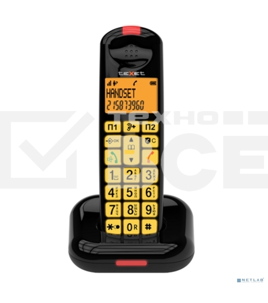 Радиотелефон TEXET TX-D7855A черный