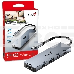 Концентратор Genius HUB UH-500, Grey, фото3