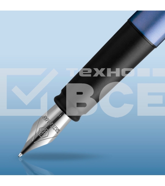 Ручка перьевая Waterman Graduate Allure (CW2068195) LaqBlue CT F сталь нержавеющая подар.кор.