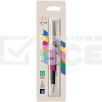 Ручка перьевая Parker Jotter Originals F60 (2096860) Magenta M сталь нержавеющая блистер, фото2