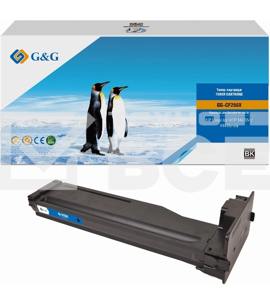 Картридж лазерный G&G GG-CF256X (CF256X) черный (13700 стр.) для HP LJ MFP M436n