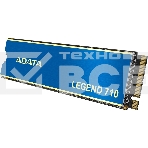 Накопитель SSD ADATA LEGEND 710, 512Gb, PCIe 3.0 x4, M.2 2280, NVMe, R/W 2400/1600, с радиатором OEM, фото4
