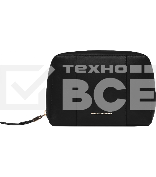 Косметичка Piquadro Circle BY6543W92/N черный натур.кожа