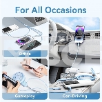 Кабель Vention 3 в 1 USB 2.0 AM/Micro-B, USB-C, Lightning M 1.5м. белый 6A, шт., фото5