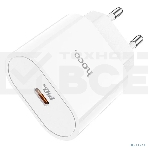 Сетевое зарядное устройство Hoco 20Вт, 3А, QC3.0/PD, 1хType-C, C94A, белый, коробка, фото6