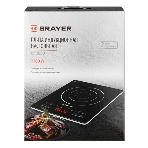 Плита настольная электрическая BRAYER BR2800 черный, 2.2 кВт, индукция, конфорки - 1, стеклокерамика, сенсор, фото8
