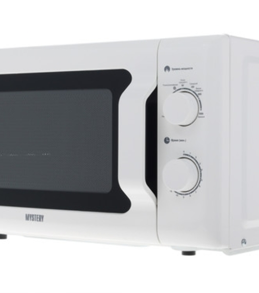 Микроволновая печь Mystery MMW-2006 белый, 20 л, 800 Вт, переключатели - сенсор