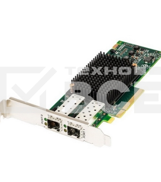 Сетевой адаптер Emulex Broadcom/LSI LPe31002-M6 Gen 6 (16GFC), 2-port, 16Gb/s, PCIe Gen3, Upgradable to 32GFC
