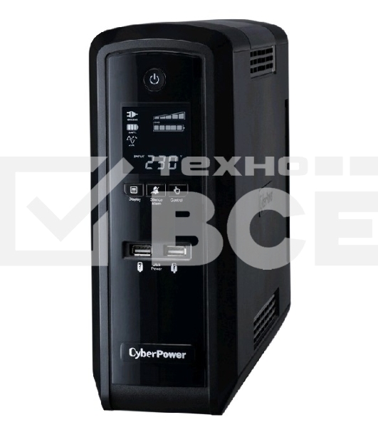 Источник бесперебойного питания CyberPower CP900EPFCLCD 900VA/540W