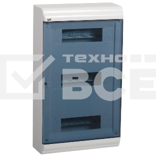 Бокс IEK MKP82-N-36-41-05 ЩРН-П-36 модулей навесн.пластик IP41 PRIME