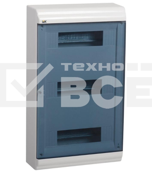 Бокс IEK MKP82-N-36-41-05 ЩРН-П-36 модулей навесн.пластик IP41 PRIME