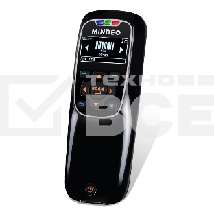 Сканер штрих-кода ручной Mindeo MS3690Plus Mark (MS3690-2D-HD(BT)) 2D имидж, беспроводной, 100 скан/сек, Bluethooth, USB, чёрный