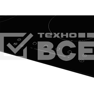 Электрическая варочная поверхность Kuppersberg ECS 623 / ширина 60 см, 4 зоны ускоренного нагрева HI-Light, 1 зона с тройным расширением, 1 зона с двойным расширением, сенсорное управление+слайдер, 5 цифровых дисплея, 9 уровней мощности, автоотключение, з