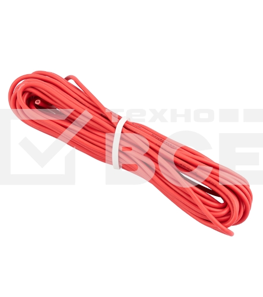 Провод автомобильный ПГВА/ПВАМ Rexant 1х0,50 мм красный, мини-бухта 5 метров