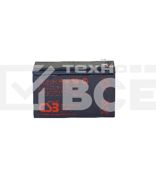 Батарея CSB GP 1272 12V 7.2Ah F2 28W