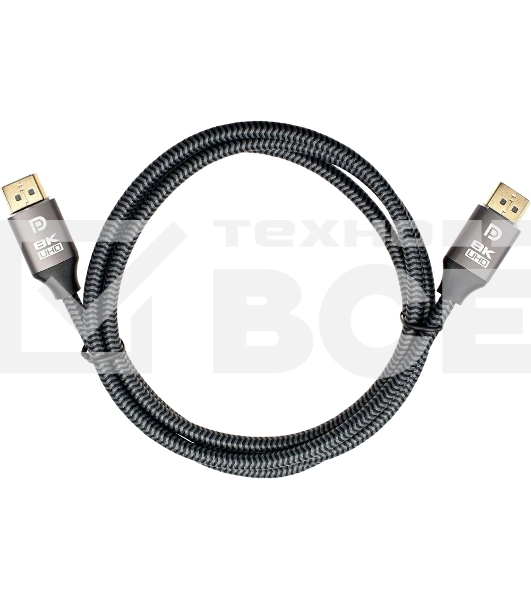 Кабель соединительный DP-DP 1.4V 8K@60Hz  1.5м, Telecom Pro <TCG750-1.5M>