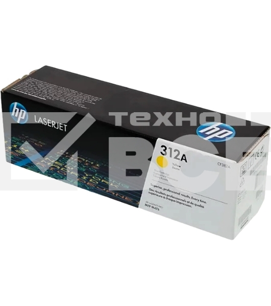 Тонер Картридж HP 312A CF382A желтый для HP CLJ Pro M476 (2400 стр.)