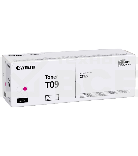 Тонер Canon T09 MG 3018C006 пурпурный туба для копира i-SENSYS X C1127iF, C1127i, C1127P