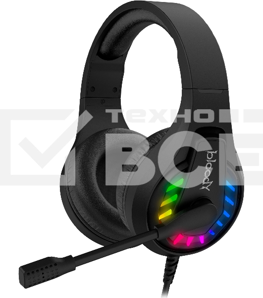 Наушники с микрофоном A4Tech Bloody G230 черный 2м накладные USB оголовье (G230)