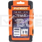 Набор сверл по дереву PATRIOT спиральные, W-образная заточка, 8 шт: 3, 4, 5, 6, 7, 8, 9, 10мм, в пластиковом боксе, фото5