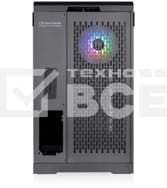 Компьютерный корпус Thermaltake CTE C700 TG ARGB черный без БП ATX 3x140mm 2xUSB3.0 audio bott PSU