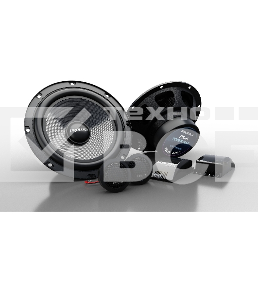 Колонки автомобильные Prology PS-6 250Вт 89дБ 4Ом 16.5см (6 1/2дюйм) (ком.:2кол.) компонентные двухполосные